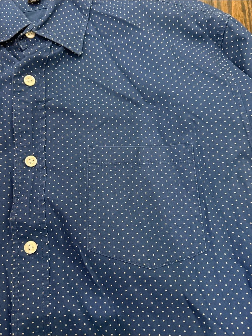 J crew slim fit button down top